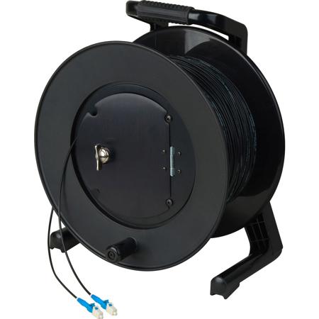 Camplex 1000' TAC1 Simplex Singlemode LC Fiber Optic Tactical Cable Reel