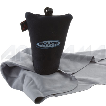 Alpine Innovations SPFD20G10 Spudz Cleaning Cloth, Black