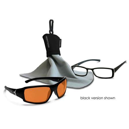 Alpine Innovations Spudz Classic Microfiber Lens Cloth 6x6" - Silver/Black