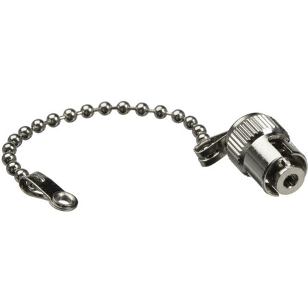 Camplex ST Fiber Connector Metal Dust Cap with Chain for Chassis