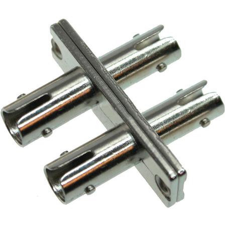 Camplex ST Singlemode Duplex Fiber Coupler, Zirconia Sleeve & Zinc Alloy Body