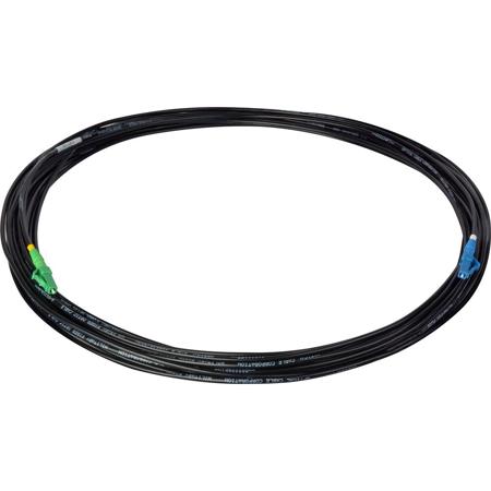 Camplex TAC1 Simplex Singlemode APC to UPC LC Fiber Optic Tactical Cable, 250'