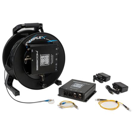 Camplex Cmx-tacngo 1000' 2-ch Line Audio Extender W/ Tactical Cable Reel System