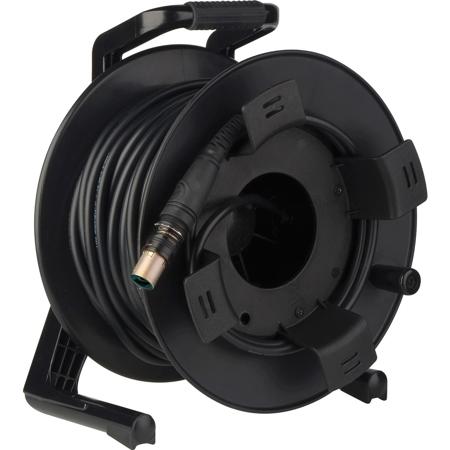 Camplex 250' 2CH opticalCON DUO Multimode Xtreme Fiber Optic Tactical Cable Reel