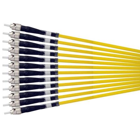 Camplex 500' 12-CH OM3 Single Mode Fiber Tactical Snake Cable with ST Connector