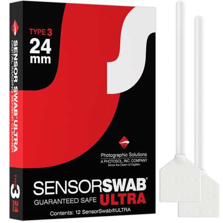 Photographic Solutions Type 3 Sensor Swab Ultra, 12-Pack
