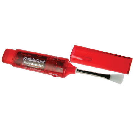 Visible Dust Arctic Butterfly, Rotary Motion Fiber Cleaning Brush. #2550643