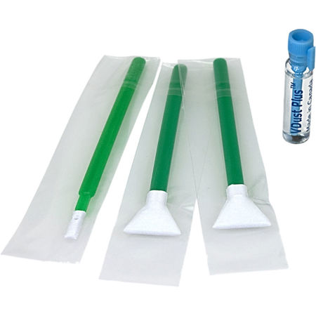 Visible Dust EZ Cleaning Kit Mini with 2x 1.6x Green Vswabs and 1.0mL VDust Plus