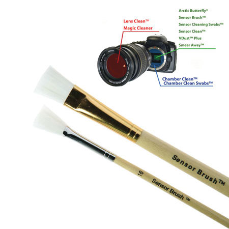 Visible Dust Econo 1.6x Sensor Brush Cleaning Kit with 2 Sensor Brushes