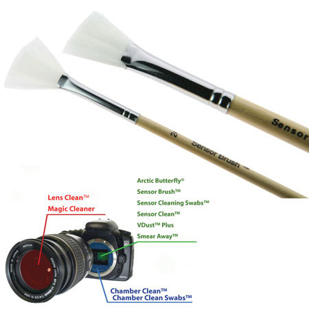 Visible Dust Full Size Pro 1.0x Sensor Brush Cleaning Kit (2 Sensor Brushes)