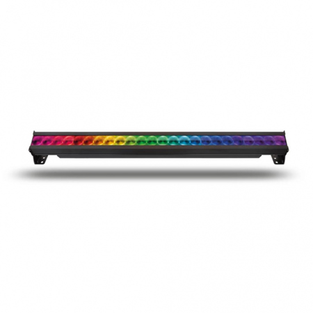 Chroma-Q Color Force II Plus 72 6' RGBA LED Fixture with Trunnion, Black