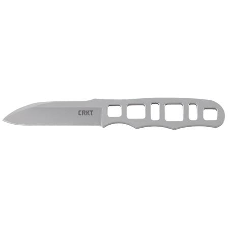 CRKT Terzuola HWY Rescue Fixed Knife with 2.93" Plain Steel Blade, Bead Blast