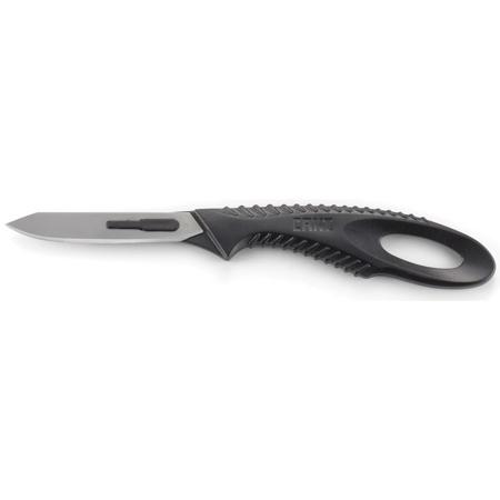 CRKT PDK Fixed Knife with 3" Plain Steel Blade, Black