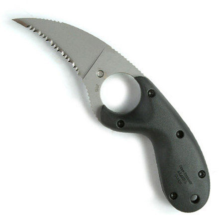 CRKT Bear Claw Sharp Tip Knife with Serrated Edge