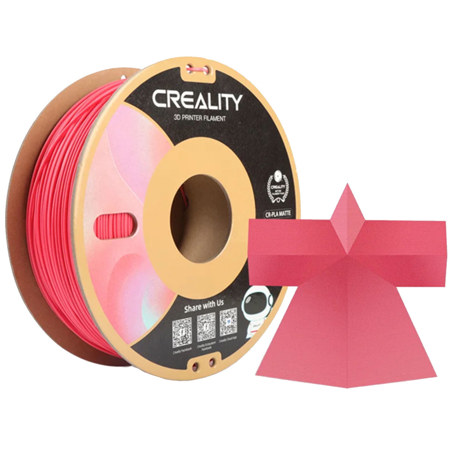 Creality 1.75mm CR Series PLA Matte Filament for 3D Printers Strawberry Red