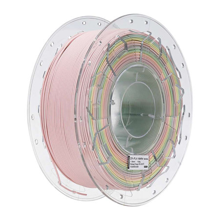 Creality 1.75mm CR Series PLA Matte Filament for 3D Printers, Matte Rainbow