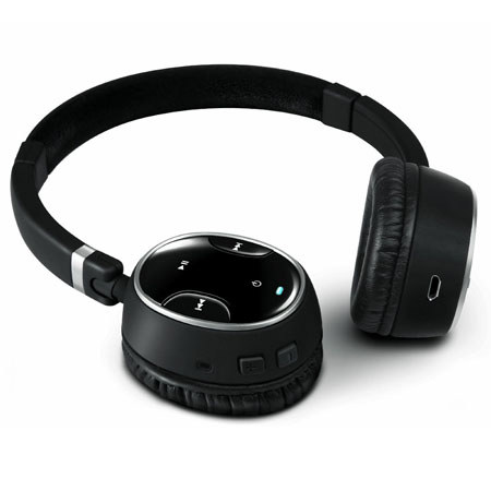 Creative WP-300 Over-The-Head Bluetooth Headphones, Black