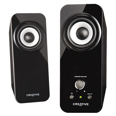 Creative Labs Inspire T12 2.0 Speakers, 18-Watts RMS