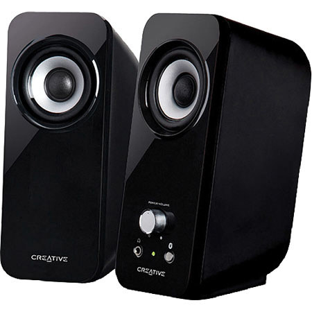 Creative T12 Wireless 2.0 Speakers System, 2.1 Bluetooth, Pair