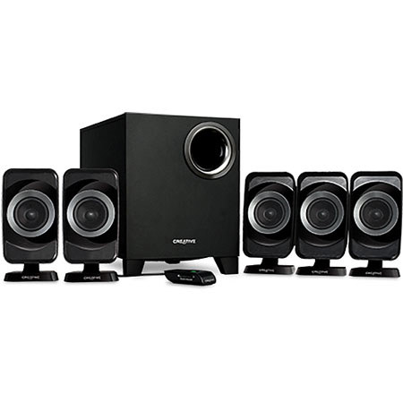 Creative Labs Inspire T6160 5.1 Speakers, 50-Watts RMS