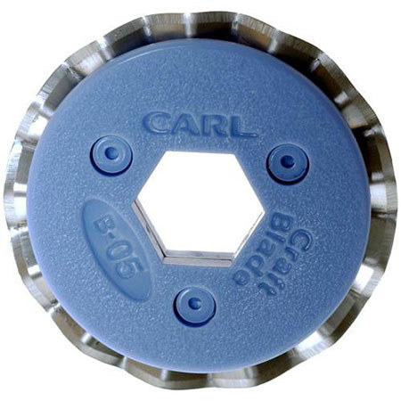 Carl B-05 Pinking Cut Rotary Blade