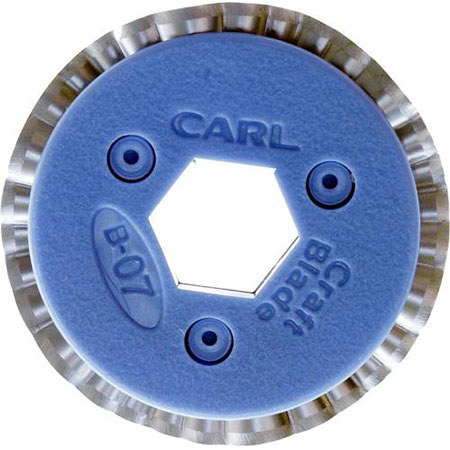 Carl B-07 Squiggle Cut Rotary Blade