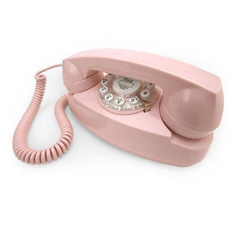Crosley Radio CR59-PI Princess Phone, Pink