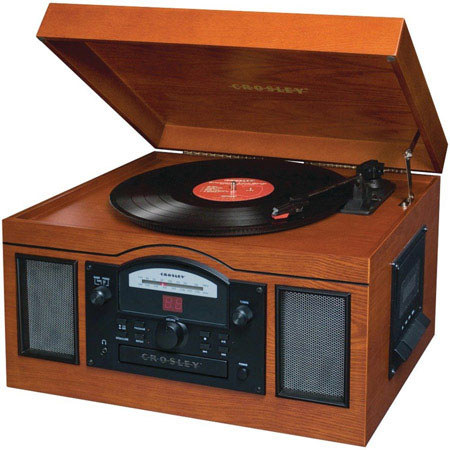 Crosley Radio CR6001A Archiver USB Turntable, Paprika