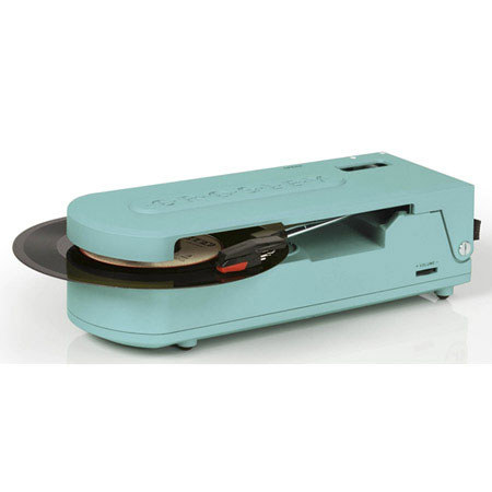 Crosley Radio CR6020A Portable USB Turntable, Turquoise
