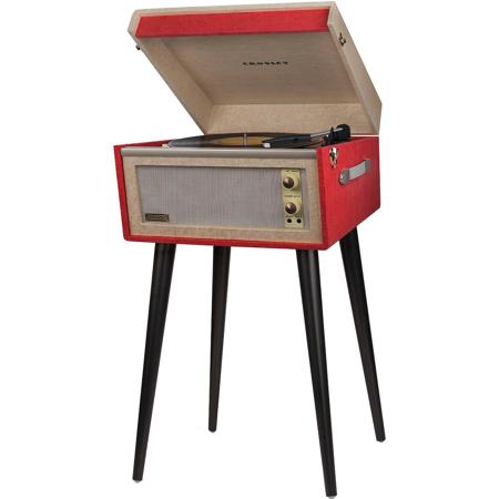 Crosley CR6233A Dansette Bermuda Turntable, Red