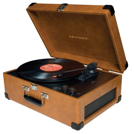 Crosley Radio CR6249A Keepsake Deluxe USB Turntable, Tan