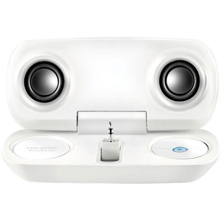 Creative Labs Creative Travel Dock 900 Portable Speaker for the Zen Nano - Glossy White