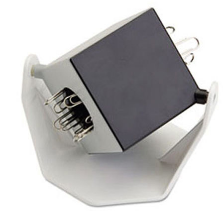 Carl 2-Compartment Magnetic Paper Clip Dispenser GC-100 Spinner