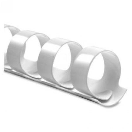 Carl P2B 5/16" Binding Spine, Pack of 10, White