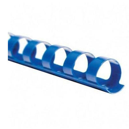 Carl P2B 5/16" Binding Spine, Pack of 10, Blue