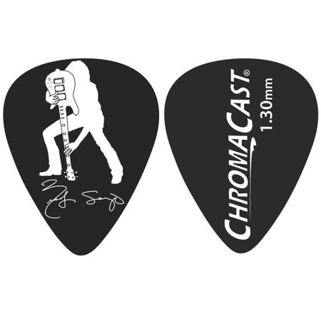 ChromaCast Rudy Sarzo Signature 1.3mm Delrin Dura Picks, 30 Pack