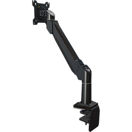 Crimson AV DSA11 Single Link Desktop Arm with Flat Base for 32" Screens #892091