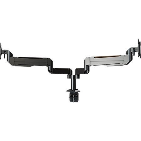 Crimson AV DSA22 Dual Link Dual Monitor Desktop Arm with Edge Clip Base