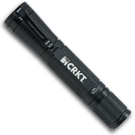 CRKT Williams Tactical Applications LED Flashlight with 2 Alkaline AA Battery