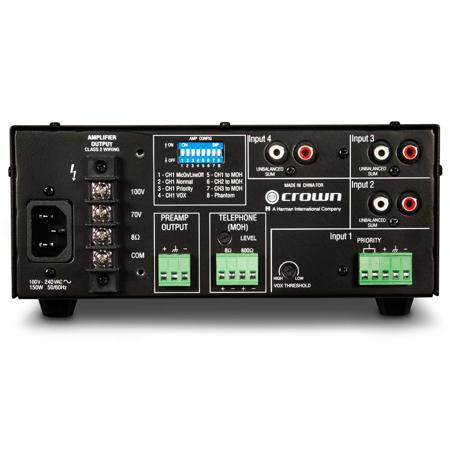 Crown Audio 160MA 4-Channel 60W Power Amplifier