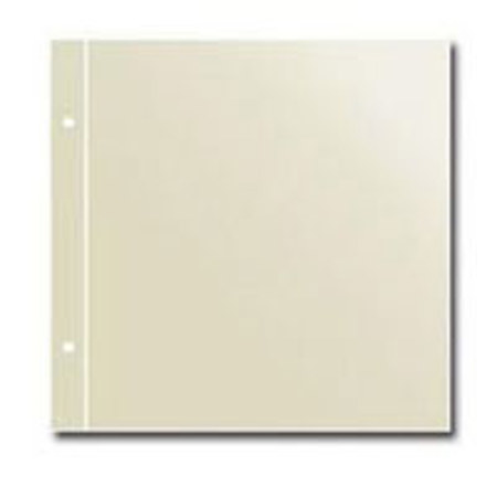 C.R. Gibson K043 ScrapBook Sheets for P45 Albums, White
