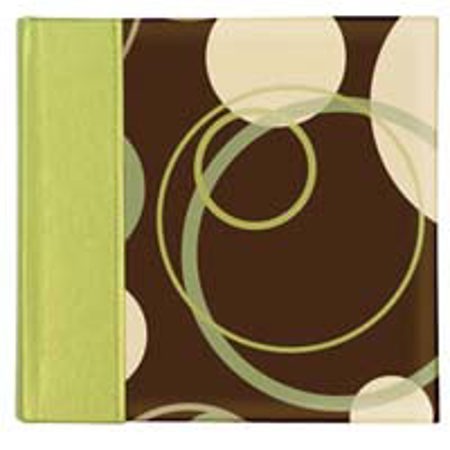 C.R. Gibson Natural Wonders Series, Bound Photo Journal Album with Novelty Woven Fabric Spine, Holds 200 4x6" Photos 2 Per Page.