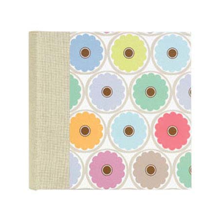 C.R. Gibson Flower Pwr Seris, Bound Photo Journal Album