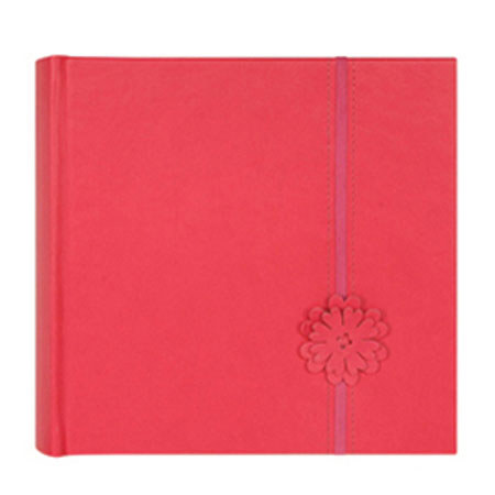 C.R. Gibson Fragrance Series, Bound Photo Journal Album with Novelty Woven Fabric Spine, Holds 200 4x6" Photos 2 Per Page.