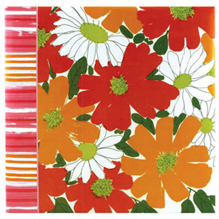 C.R. Gibson Post-Bound Magnetic Page Album, 8 Pages, Images up to 10x12 -Blossom