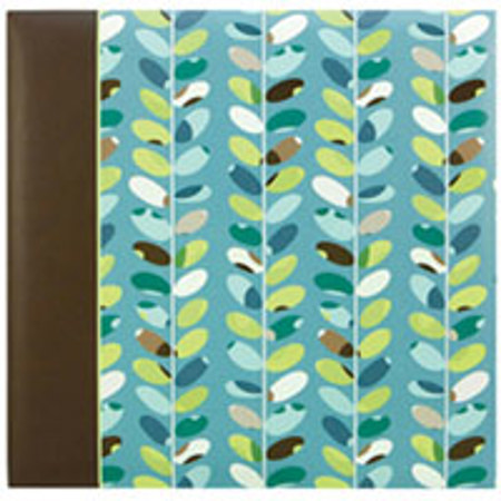 C.R. Gibson Postbound Magnetic Page Album, With Eight 10" x 12" Magnetic Pages, Color: Natural Effects.