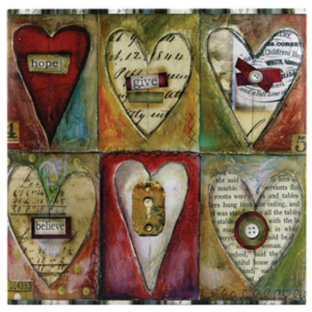 C.R. Gibson Postbound Magnetic Page Album, 8 Pages ANY SIZE upto 10x12 -Hearts