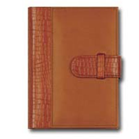 C.R. Gibson Heritage Bound Travel Pht Albm,Saddle Brown