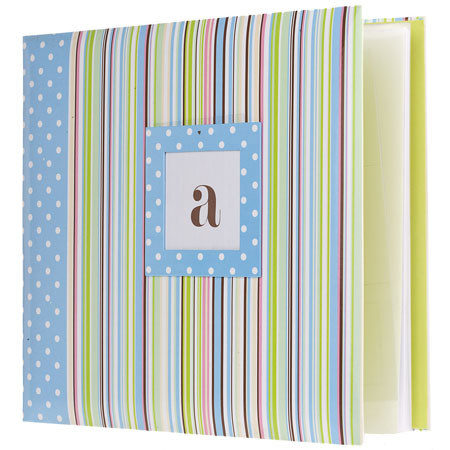 C.R. Gibson ST123392 Deluxe ScrapBook, 10 12x12in Pages