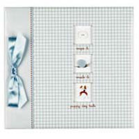 C.R. Gibson Delx Scrapbk w/Snips and Snails,Blue Lines
